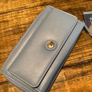 NAUTICA Wallet, Clutch, RFID Protection, Blue,